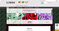 Desktop Screenshot of lumani-shop.com